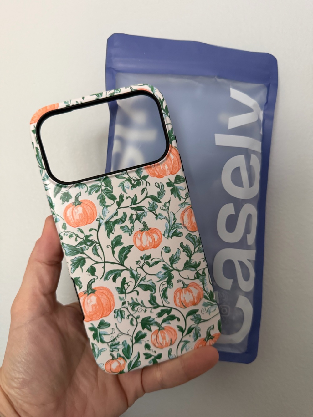 Casely Pumpkin Patch Green Vines Case